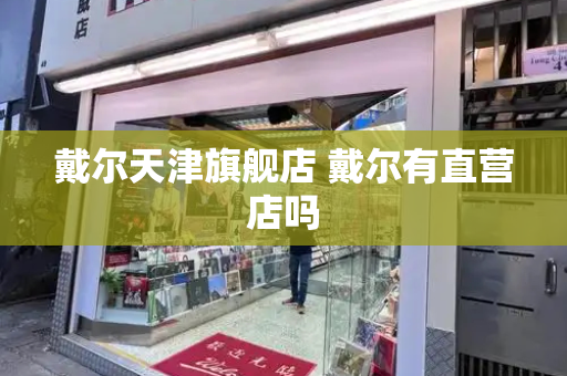 戴尔天津旗舰店 戴尔有直营店吗-第1张图片-星选测评