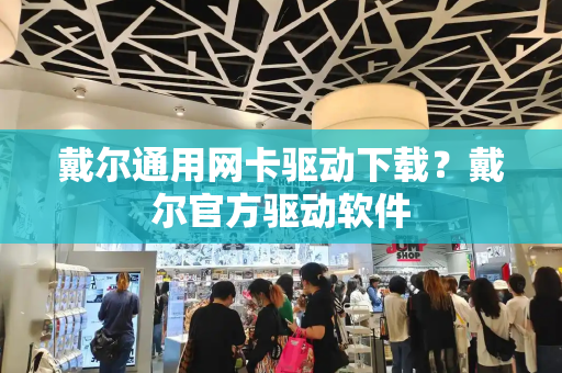 戴尔通用网卡驱动下载？戴尔官方驱动软件-第1张图片-星选测评