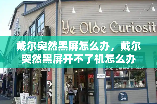 戴尔突然黑屏怎么办，戴尔突然黑屏开不了机怎么办