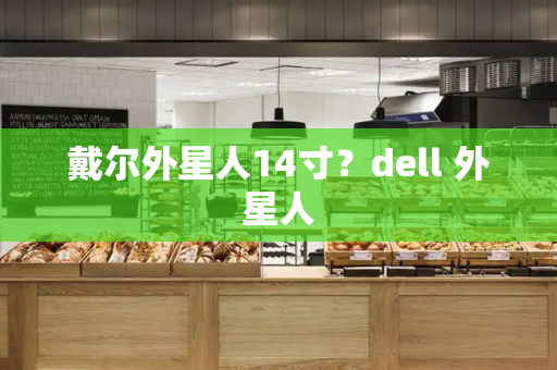 戴尔外星人14寸？dell 外星人-第1张图片-星选测评