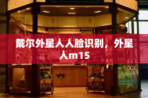 戴尔外星人人脸识别，外星人m15
