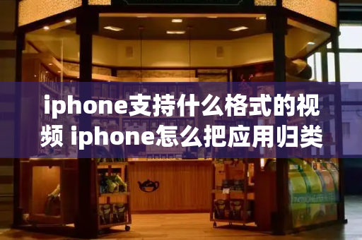 iphone支持什么格式的视频 iphone怎么把应用归类