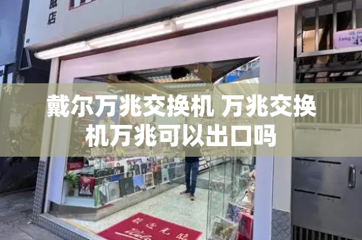 戴尔万兆交换机 万兆交换机万兆可以出口吗