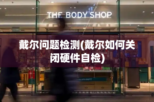 戴尔问题检测(戴尔如何关闭硬件自检)