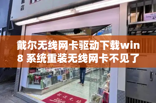 戴尔无线网卡驱动下载win8 系统重装无线网卡不见了-第1张图片-星选测评