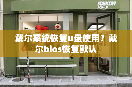 戴尔系统恢复u盘使用？戴尔bios恢复默认