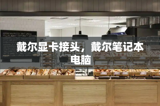 戴尔显卡接头，戴尔笔记本电脑-第1张图片-星选测评