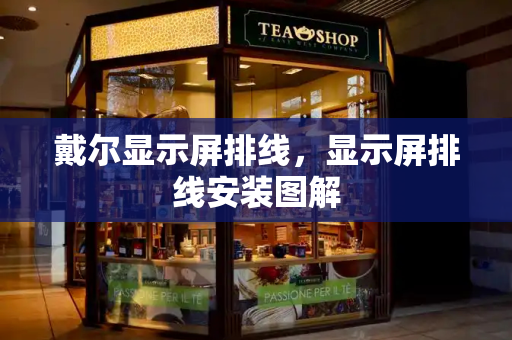 戴尔显示屏排线，显示屏排线安装图解-第1张图片-星选测评