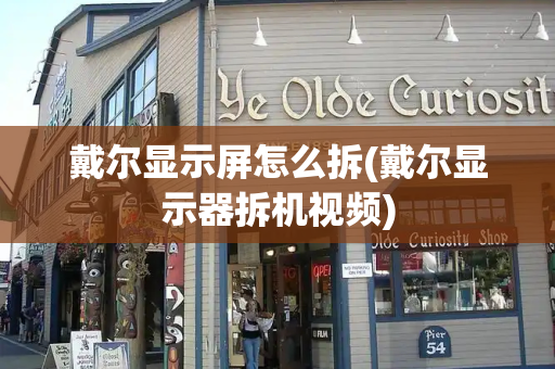 戴尔显示屏怎么拆(戴尔显示器拆机视频)-第1张图片-星选测评