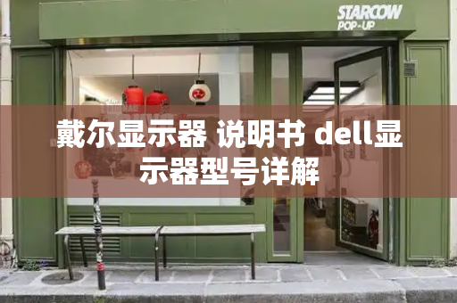 戴尔显示器 说明书 dell显示器型号详解-第1张图片-星选测评