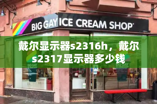 戴尔显示器s2316h，戴尔s2317显示器多少钱-第1张图片-星选测评