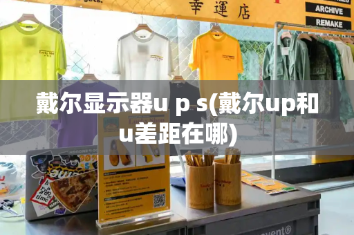 戴尔显示器u p s(戴尔up和u差距在哪)-第1张图片-星选测评
