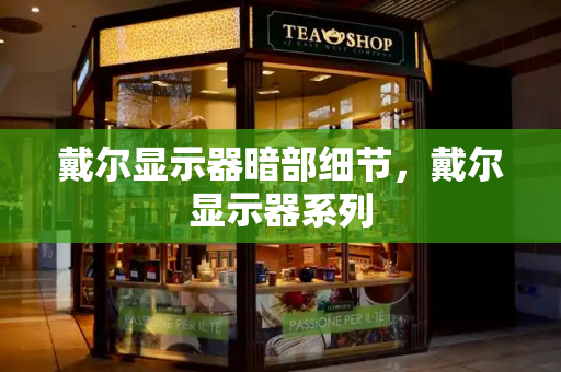 戴尔显示器暗部细节，戴尔显示器系列