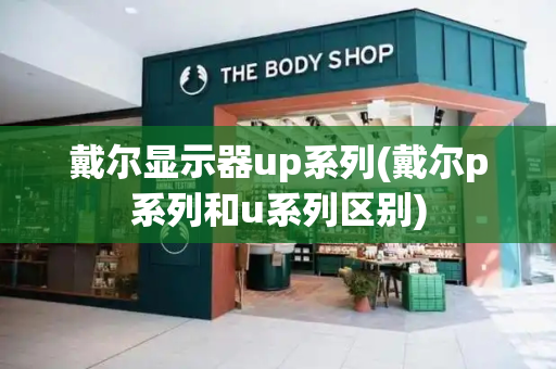 戴尔显示器up系列(戴尔p系列和u系列区别)