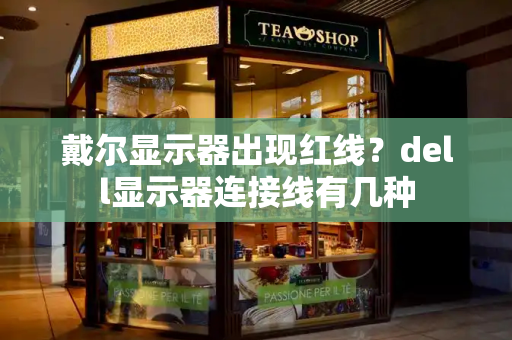 戴尔显示器出现红线？dell显示器连接线有几种