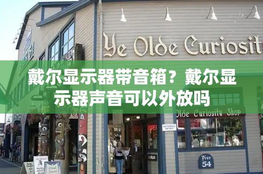 戴尔显示器带音箱？戴尔显示器声音可以外放吗-第1张图片-星选测评