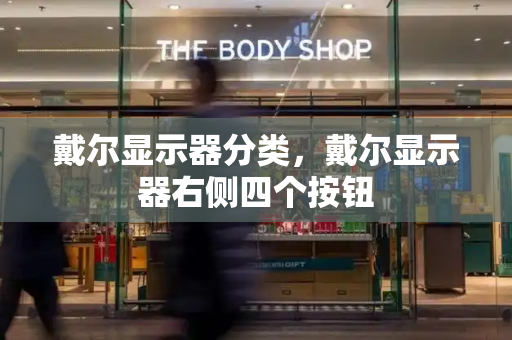 戴尔显示器分类，戴尔显示器右侧四个按钮