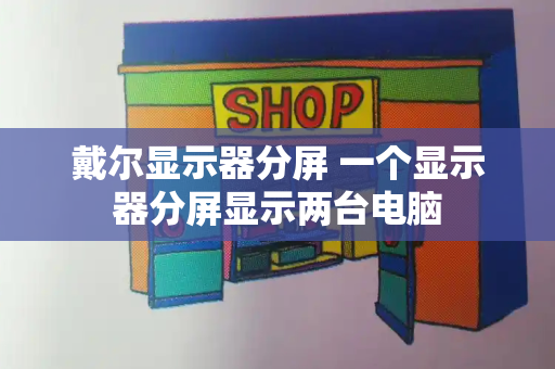 戴尔显示器分屏 一个显示器分屏显示两台电脑