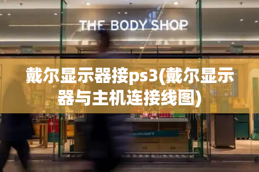 戴尔显示器接ps3(戴尔显示器与主机连接线图)-第1张图片-星选测评