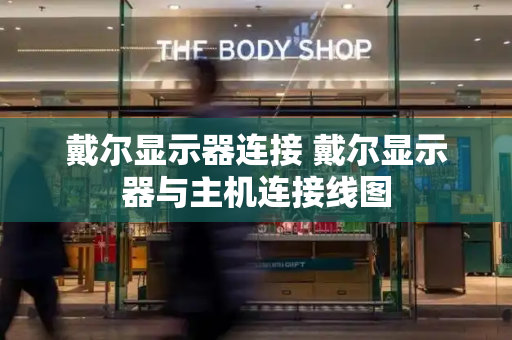 戴尔显示器连接 戴尔显示器与主机连接线图-第1张图片-星选测评
