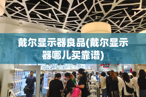戴尔显示器良品(戴尔显示器哪儿买靠谱)-第1张图片-星选测评