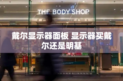 戴尔显示器面板 显示器买戴尔还是明基