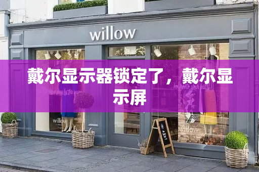 戴尔显示器锁定了，戴尔显示屏-第1张图片-星选测评