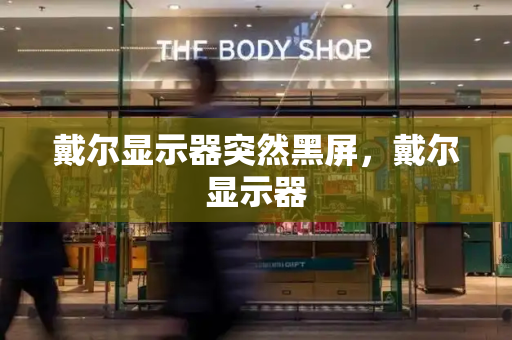 戴尔显示器突然黑屏，戴尔显示器-第1张图片-星选测评