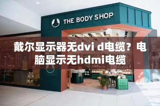 戴尔显示器无dvi d电缆？电脑显示无hdmi电缆