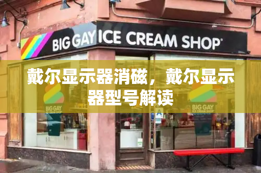 戴尔显示器消磁，戴尔显示器型号解读-第1张图片-星选测评