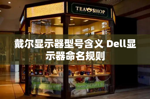 戴尔显示器型号含义 Dell显示器命名规则-第1张图片-星选测评
