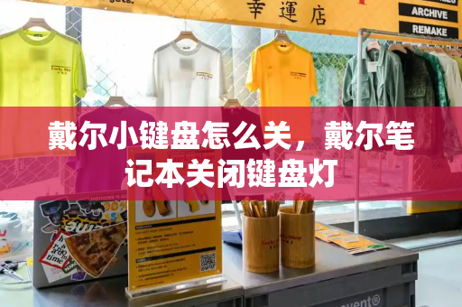 戴尔小键盘怎么关，戴尔笔记本关闭键盘灯