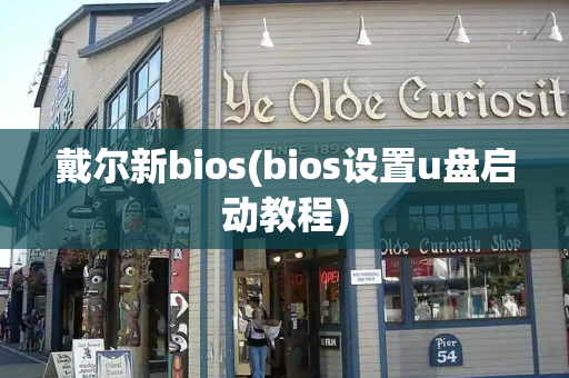 戴尔新bios(bios设置u盘启动教程)