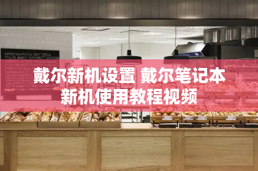 戴尔新机设置 戴尔笔记本新机使用教程视频