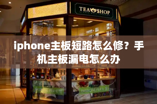 iphone主板短路怎么修？手机主板漏电怎么办-第1张图片-星选测评