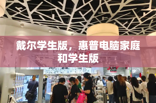 戴尔学生版，惠普电脑家庭和学生版