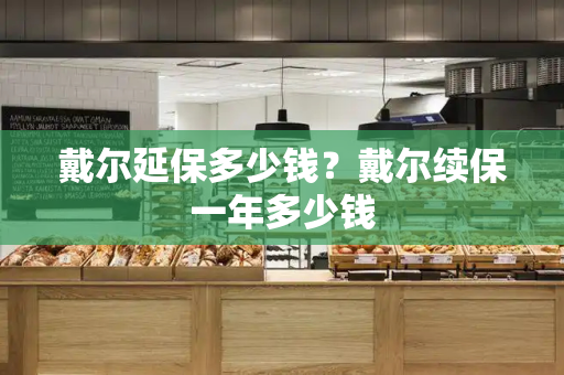 戴尔延保多少钱？戴尔续保一年多少钱-第1张图片-星选测评