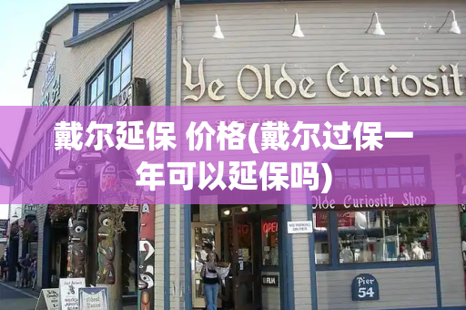 戴尔延保 价格(戴尔过保一年可以延保吗)-第1张图片-星选测评