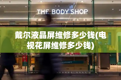 戴尔液晶屏维修多少钱(电视花屏维修多少钱)-第1张图片-星选测评