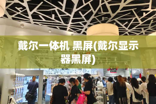 戴尔一体机 黑屏(戴尔显示器黑屏)-第1张图片-星选测评