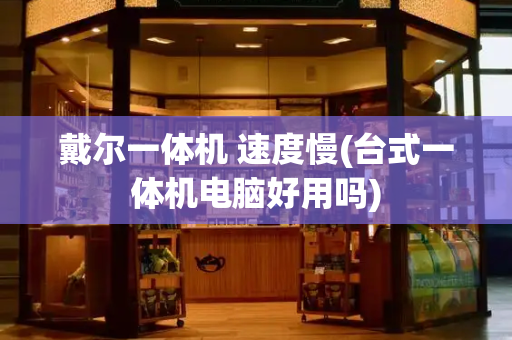 戴尔一体机 速度慢(台式一体机电脑好用吗)