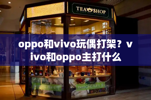 oppo和vivo玩偶打架？vivo和oppo主打什么