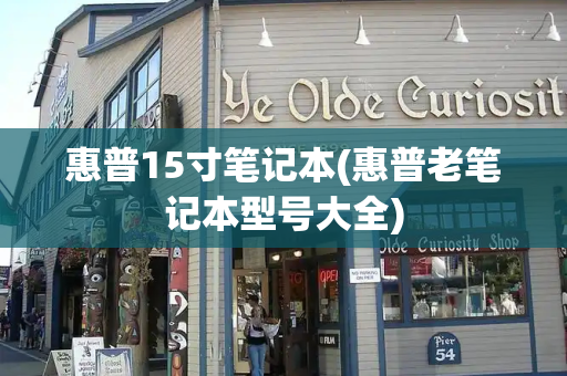 惠普15寸笔记本(惠普老笔记本型号大全)-第1张图片-星选测评