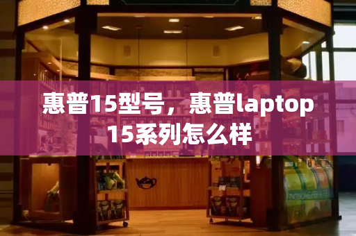 惠普15型号，惠普laptop15系列怎么样-第1张图片-星选测评