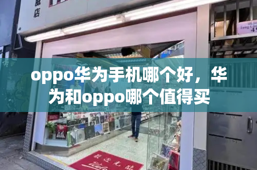 oppo华为手机哪个好，华为和oppo哪个值得买-第1张图片-星选测评