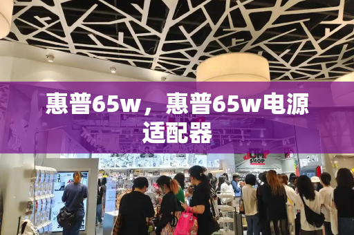惠普65w，惠普65w电源适配器