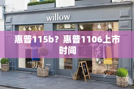 惠普115b？惠普1106上市时间