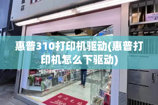 惠普310打印机驱动(惠普打印机怎么下驱动)-第1张图片-星选测评