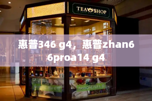 惠普346 g4，惠普zhan66proa14 g4