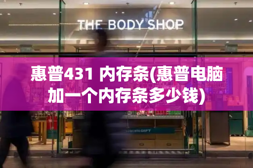 惠普431 内存条(惠普电脑加一个内存条多少钱)-第1张图片-星选测评